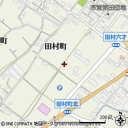 三重県松阪市田村町周辺の地図