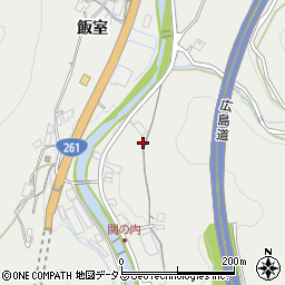 広島県広島市安佐北区安佐町飯室1343周辺の地図