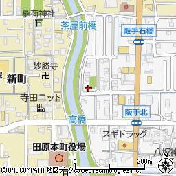 奈良県磯城郡田原本町阪手138-32周辺の地図