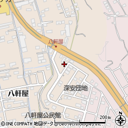 広島県福山市加茂町八軒屋243周辺の地図