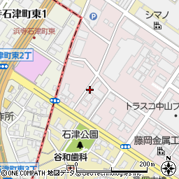 大阪府堺市堺区石津北町41周辺の地図
