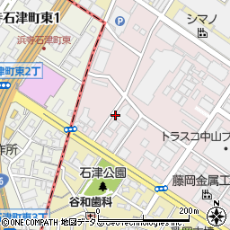 大阪府堺市堺区石津北町41周辺の地図