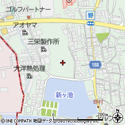 大阪府羽曳野市野102周辺の地図