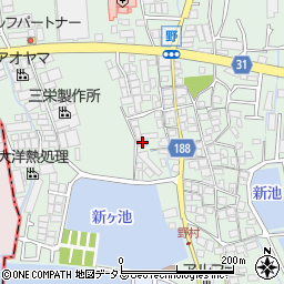 大阪府羽曳野市野107周辺の地図