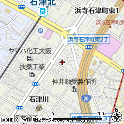 一般メンケン品質検査協会大阪試験センター周辺の地図