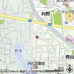 大阪府羽曳野市樫山271周辺の地図