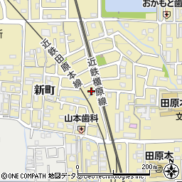 奈良県磯城郡田原本町新町91周辺の地図