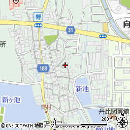 大阪府羽曳野市野672周辺の地図