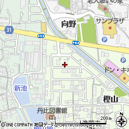 大阪府羽曳野市樫山285周辺の地図