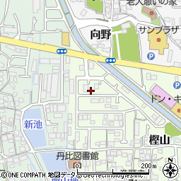 大阪府羽曳野市樫山279周辺の地図