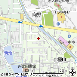 大阪府羽曳野市樫山290周辺の地図