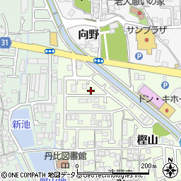 大阪府羽曳野市樫山286周辺の地図
