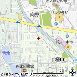 大阪府羽曳野市樫山292周辺の地図