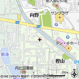 大阪府羽曳野市樫山293周辺の地図