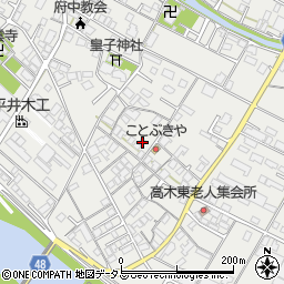 広島県府中市高木町1304周辺の地図