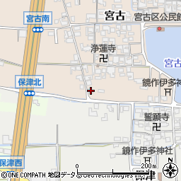 奈良県磯城郡田原本町宮古39周辺の地図
