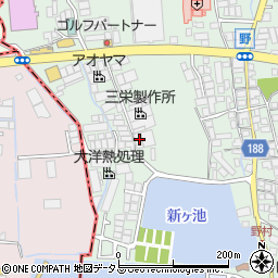 大阪府羽曳野市野97周辺の地図