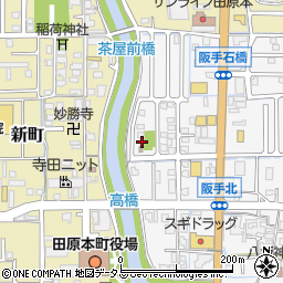 奈良県磯城郡田原本町阪手138-36周辺の地図