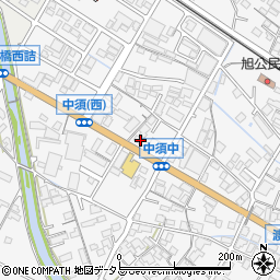 広島県府中市中須町1083周辺の地図