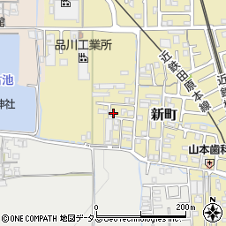 奈良県磯城郡田原本町新町190-4周辺の地図