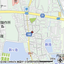 大阪府羽曳野市野687-3周辺の地図