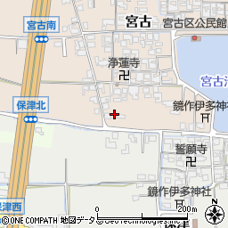 奈良県磯城郡田原本町宮古41周辺の地図