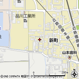 奈良県磯城郡田原本町新町190-6周辺の地図