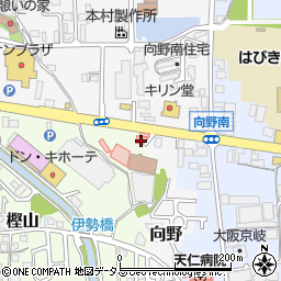 大阪府羽曳野市樫山96周辺の地図