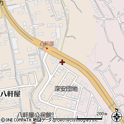 広島県福山市加茂町八軒屋246周辺の地図