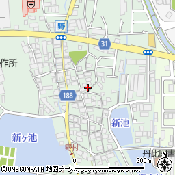 大阪府羽曳野市野674周辺の地図