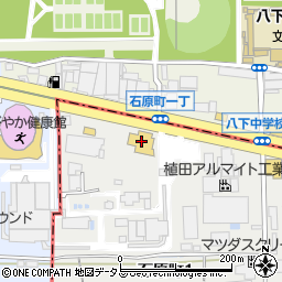 トヨタカローラ南海　金岡店周辺の地図