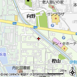 大阪府羽曳野市樫山300周辺の地図