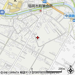 広島県府中市高木町797周辺の地図