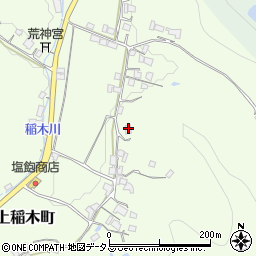 岡山県井原市上稲木町361-1周辺の地図