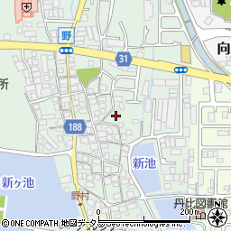 大阪府羽曳野市野671周辺の地図