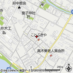 広島県府中市高木町1303周辺の地図