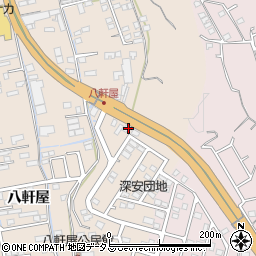 広島県福山市加茂町八軒屋245周辺の地図