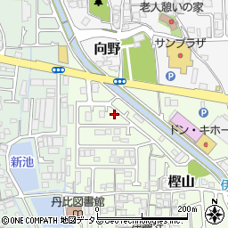 大阪府羽曳野市樫山289周辺の地図