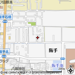 奈良県磯城郡田原本町阪手112周辺の地図