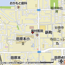 奈良県磯城郡田原本町新町29周辺の地図