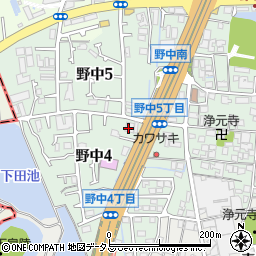 不二電機株式会社　藤井寺営業所周辺の地図