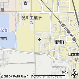 奈良県磯城郡田原本町新町190-32周辺の地図