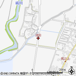 須田周辺の地図