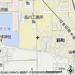 奈良県磯城郡田原本町新町190-28周辺の地図