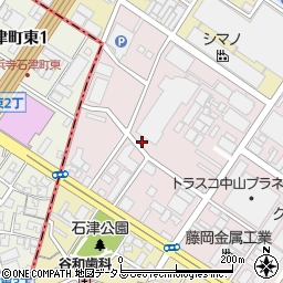 大阪府堺市堺区石津北町18周辺の地図