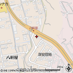 広島県福山市加茂町八軒屋236周辺の地図
