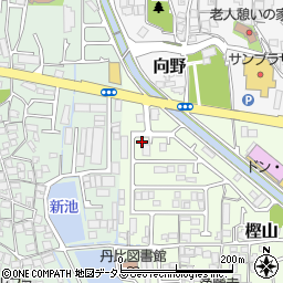 大阪府羽曳野市樫山276周辺の地図