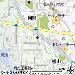 大阪府羽曳野市樫山297周辺の地図