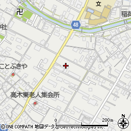 広島県府中市高木町1206-1周辺の地図