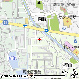 大阪府羽曳野市樫山282周辺の地図